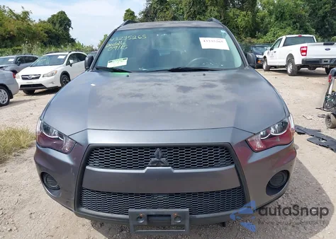 2010 Mitsubishi Outlander Es из США, поврежденный, VIN JA4AS2AW2AZ004037